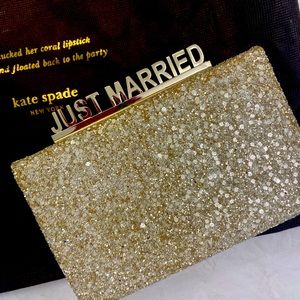 Kate Spade Just Married Clutch